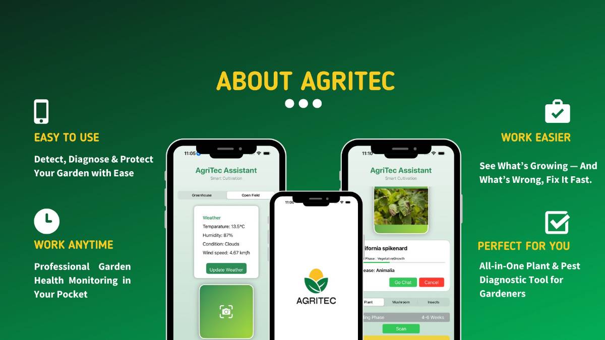 AgriTech – AI-Powered Crop Diagnosis & Support